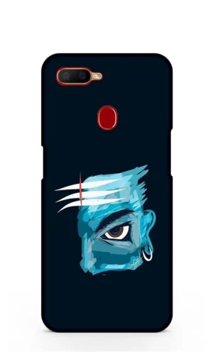Lord shiva eyes Oppo A7x Mobile Cover